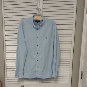 Ted Baker Sky Blue Casual Button Down Shirt